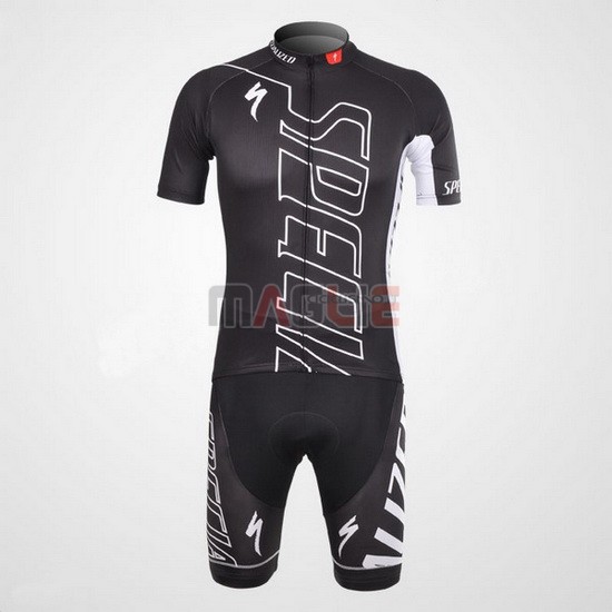 Maglia Specialized manica corta 2012 nero e bianco