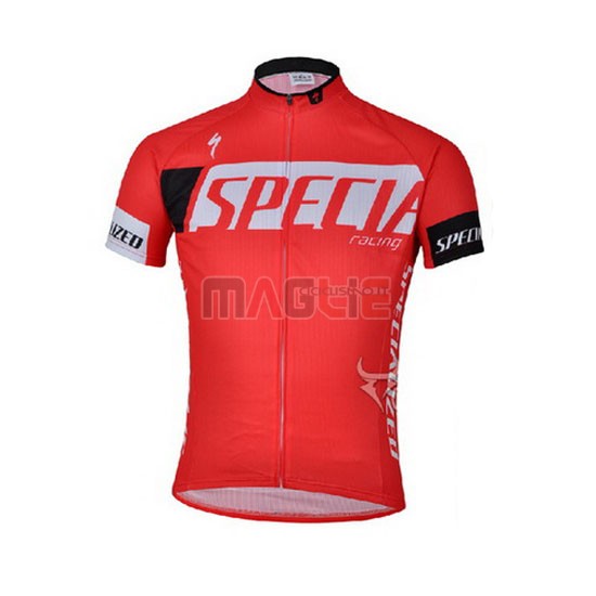 Maglia Specialized manica corta 2013 rosso e nero