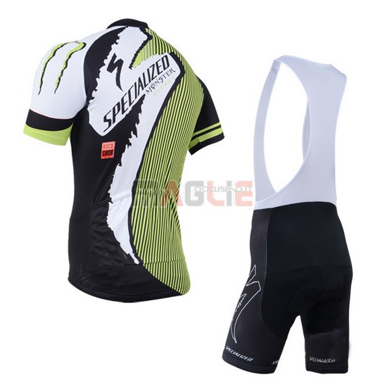 Maglia Specialized manica corta 2014 nero e verde