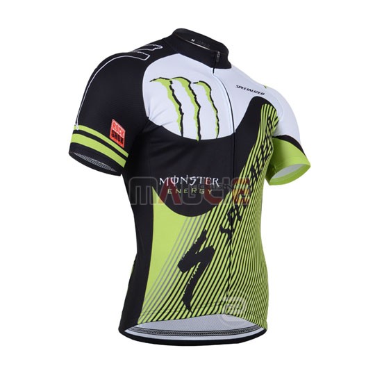 Maglia Specialized manica corta 2014 nero e verde