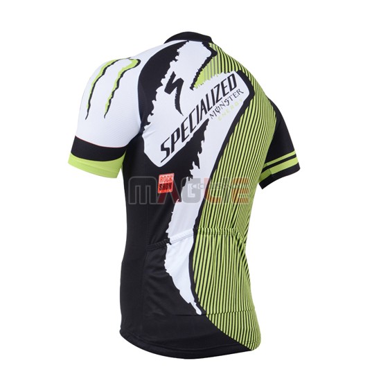 Maglia Specialized manica corta 2014 nero e verde