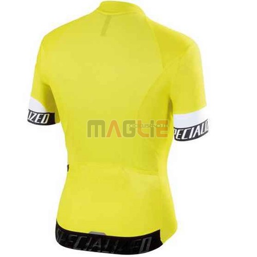 Maglia Specialized manica corta 2016 giallo