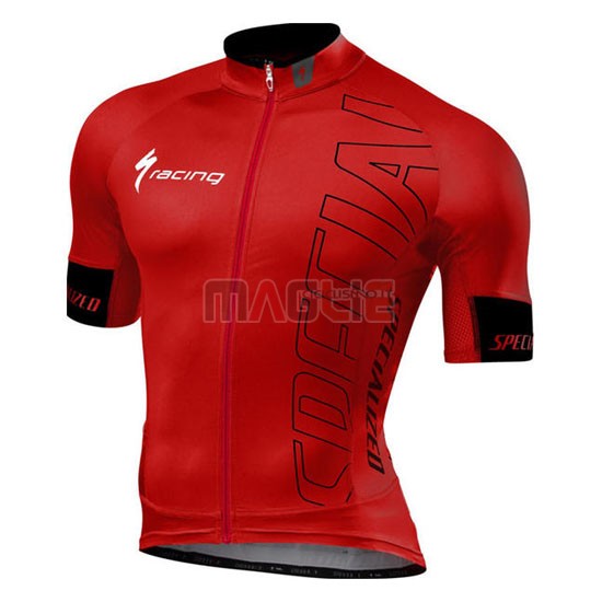 Maglia Specialized manica corta 2016 nero e rosso