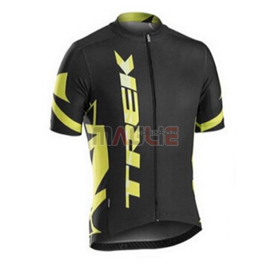 Maglia Trek manica corta 2016 nero e giallo