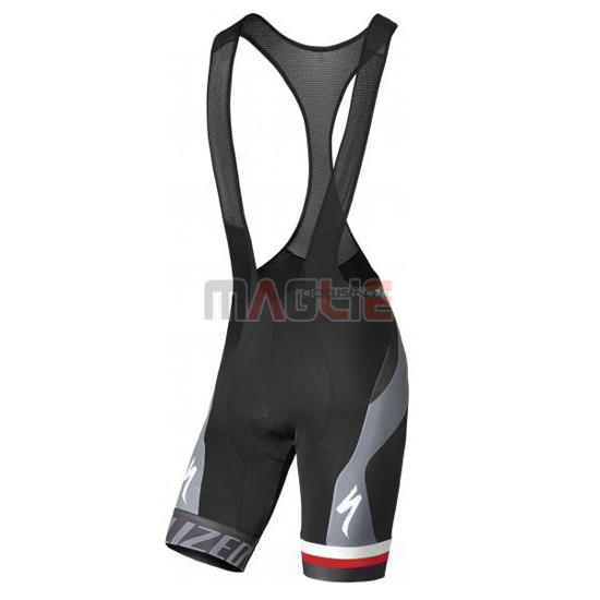 Maglia Specialized manica corta 2016 nero e grigio