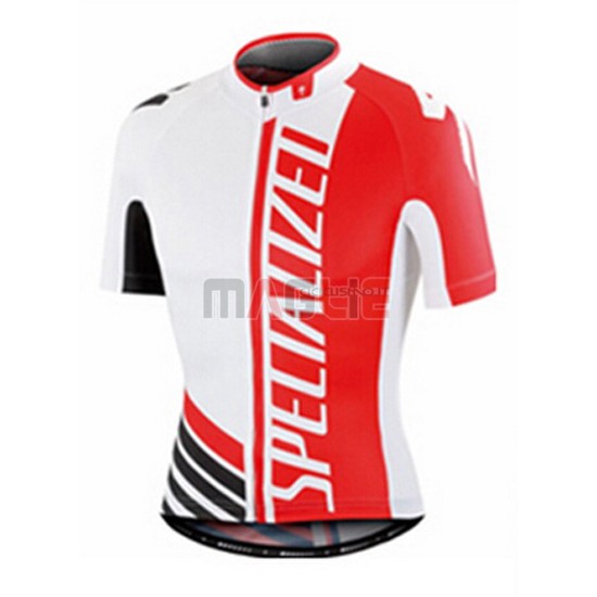 Maglia Specialized manica corta 2016 rosso e bianco