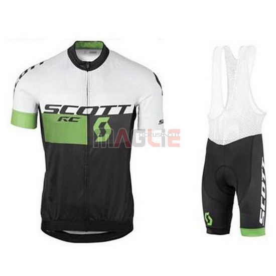 Maglia Scott manica corta 2016 nero e bianco - Clicca l'immagine per chiudere