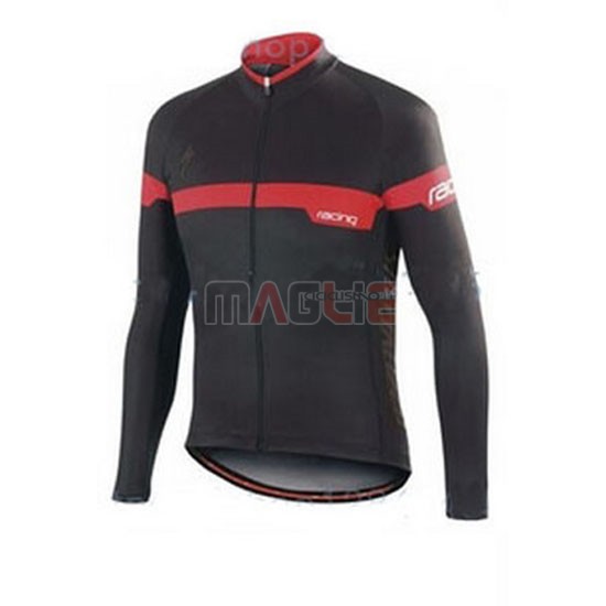 Maglia Specialized manica lunga 2016 rosso e nero