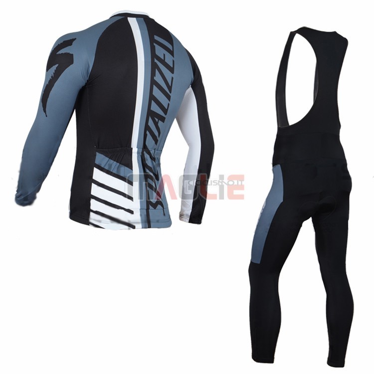 Maglia Specialized manica lunga 2016 nero e blu