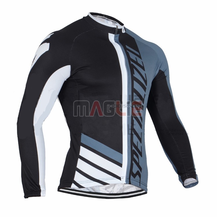 Maglia Specialized manica lunga 2016 nero e blu