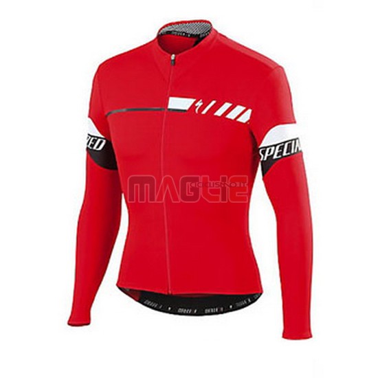 Maglia Specialized manica lunga 2016 rosso