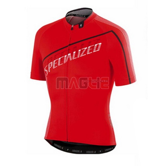 Maglia Specialized manica corta 2016 rosso - Clicca l'immagine per chiudere