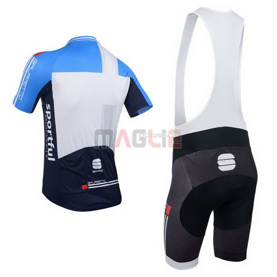 Maglia Sportful manica corta 2013 bianco e celeste