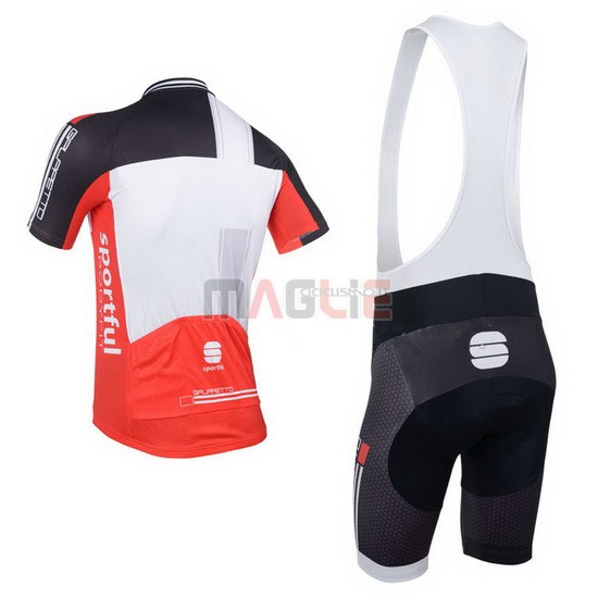 Maglia Sportful manica corta 2013 bianco e rosso