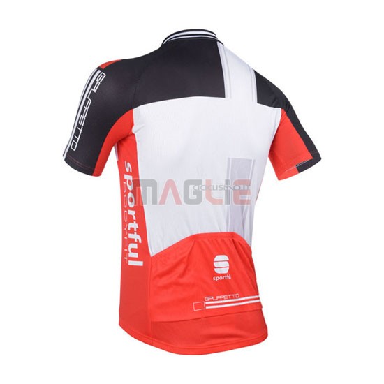 Maglia Sportful manica corta 2013 bianco e rosso