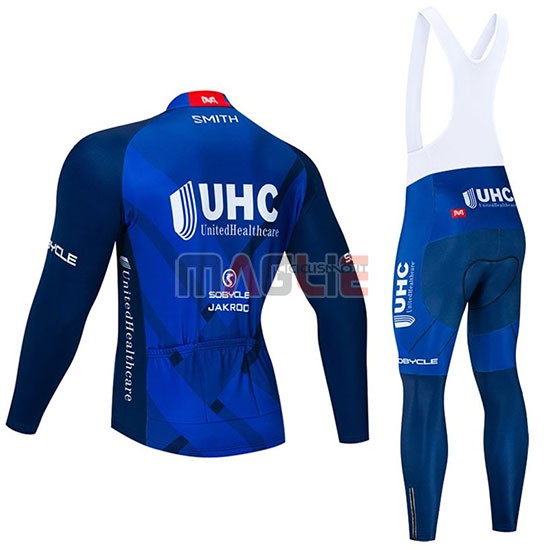 Maglia UHC Manica Lunga 2020 Spento Blu