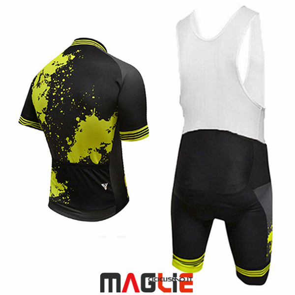 Maglia Aquadro Splash 2017 Nero e Giallo