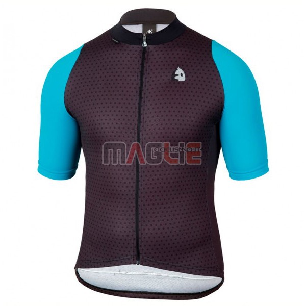 Maglia Etxeondo NEO Manica Corta 2017 Nero e Blu