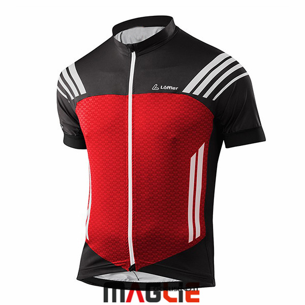 Maglia Loffler 2017 Nero e Rosso