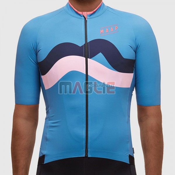 Maglia Maap Fat Stripe Manica Corta 2017 Blu