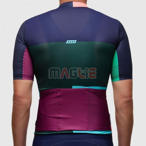 Maglia Maap Manica Corta 2017 Sector Pro Verde e Blu