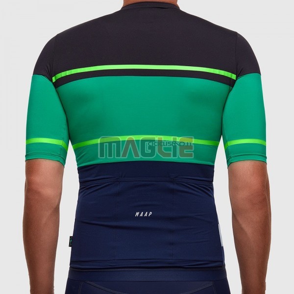 Maglia Maap Segment Pro Manica Corta 2017 Nero e Verde