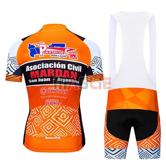 Maglia Mardan Manica Corta 2019 Arancione