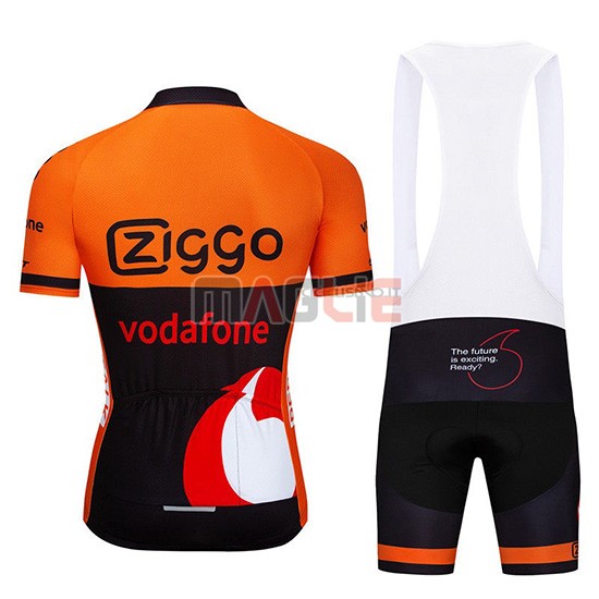 Maglia Ziggo Manica Corta 2019 Arancione Nero