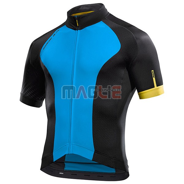 Maglia Mavic Manica Corta 2017 Blu e Nero - Clicca l'immagine per chiudere