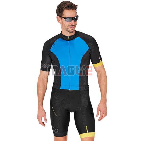 Maglia Mavic Manica Corta 2017 Blu e Nero - Clicca l'immagine per chiudere