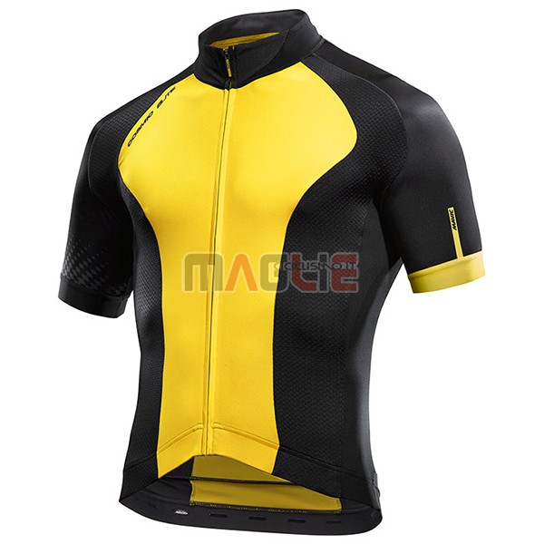 Maglia Mavic Manica Corta 2017 Giallo e Nero