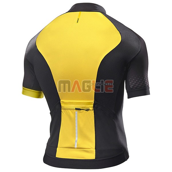 Maglia Mavic Manica Corta 2017 Giallo e Nero