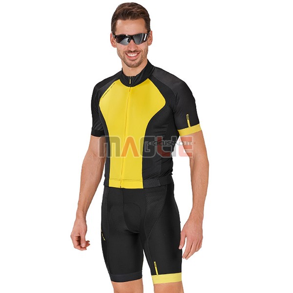 Maglia Mavic Manica Corta 2017 Giallo e Nero