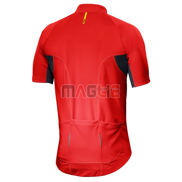 Maglia Mavic Manica Corta 2017 Rosso - Clicca l'immagine per chiudere