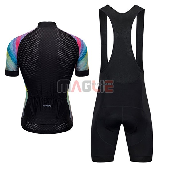 Maglia Ykywbike AA05 ADH05 Manica Corta 2017 Nero