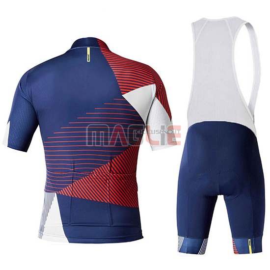 2018 Maglia Mavic Cosmic LTD Spento Blu