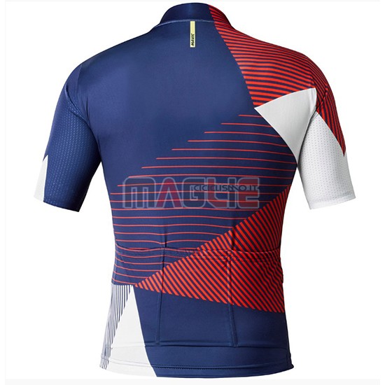 2018 Maglia Mavic Cosmic LTD Spento Blu