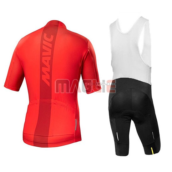 2018 Maglia Mavic Rosso