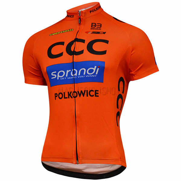 Maglia CCC 2017 Nero e Arancione