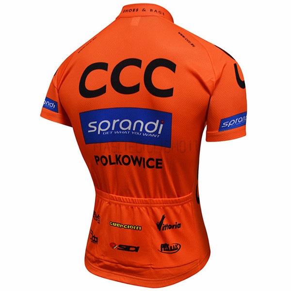 Maglia CCC 2017 Nero e Arancione