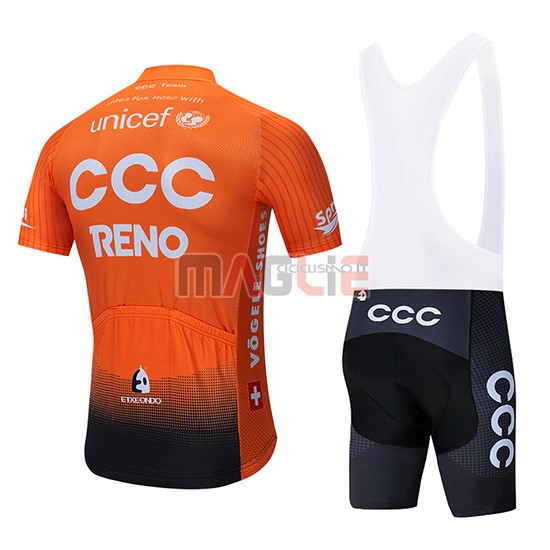 Maglia CCC Manica Corta 2019 Arancione