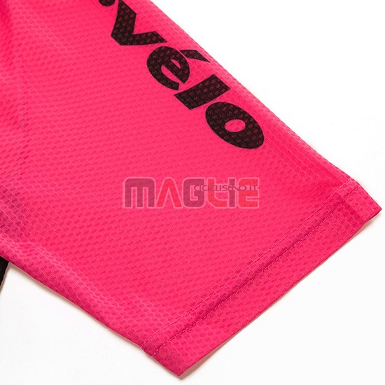 Maglia Cervelo Manica Corta 2018 Rosa e Nero