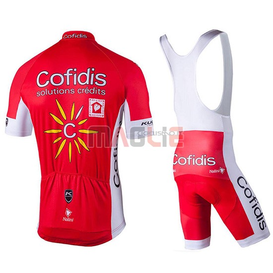 2018 Maglia Confidis Rosso