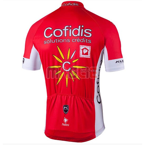 2018 Maglia Confidis Rosso - Clicca l'immagine per chiudere