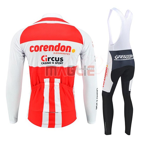 Maglia Corendon Circus Manica Lunga 2019 Bianco Rosso