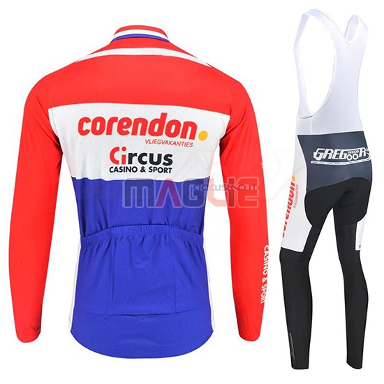 Maglia Corendon Circus Manica Lunga 2019 Rosso Bianco Azul