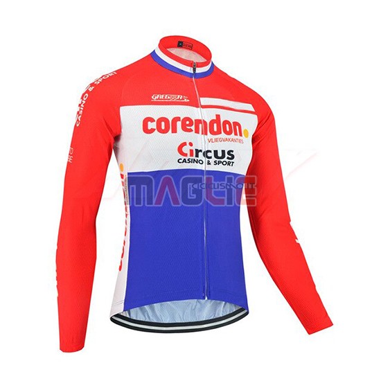 Maglia Corendon Circus Manica Lunga 2019 Rosso Bianco Azul