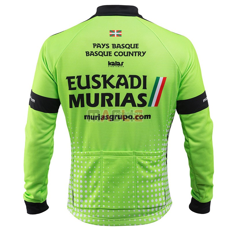 Maglia Euskadi Murias ML 2018 Verde