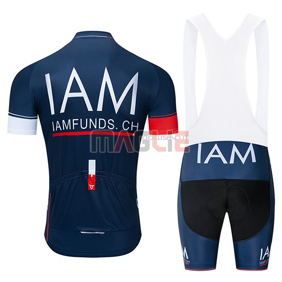 Maglia IAM Manica Corta 2019 Blu Scuro