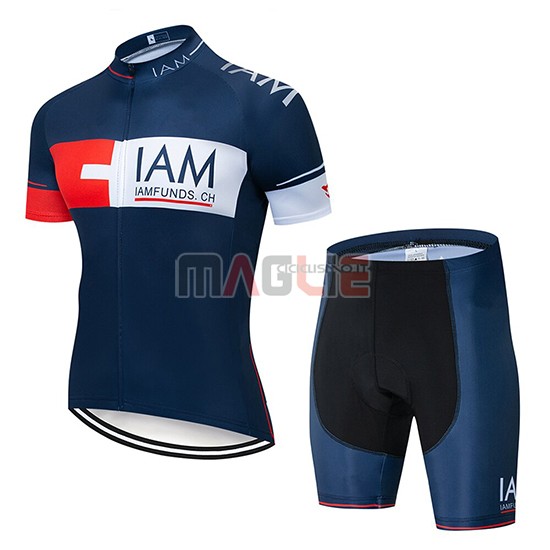 Maglia IAM Manica Corta 2019 Blu Scuro